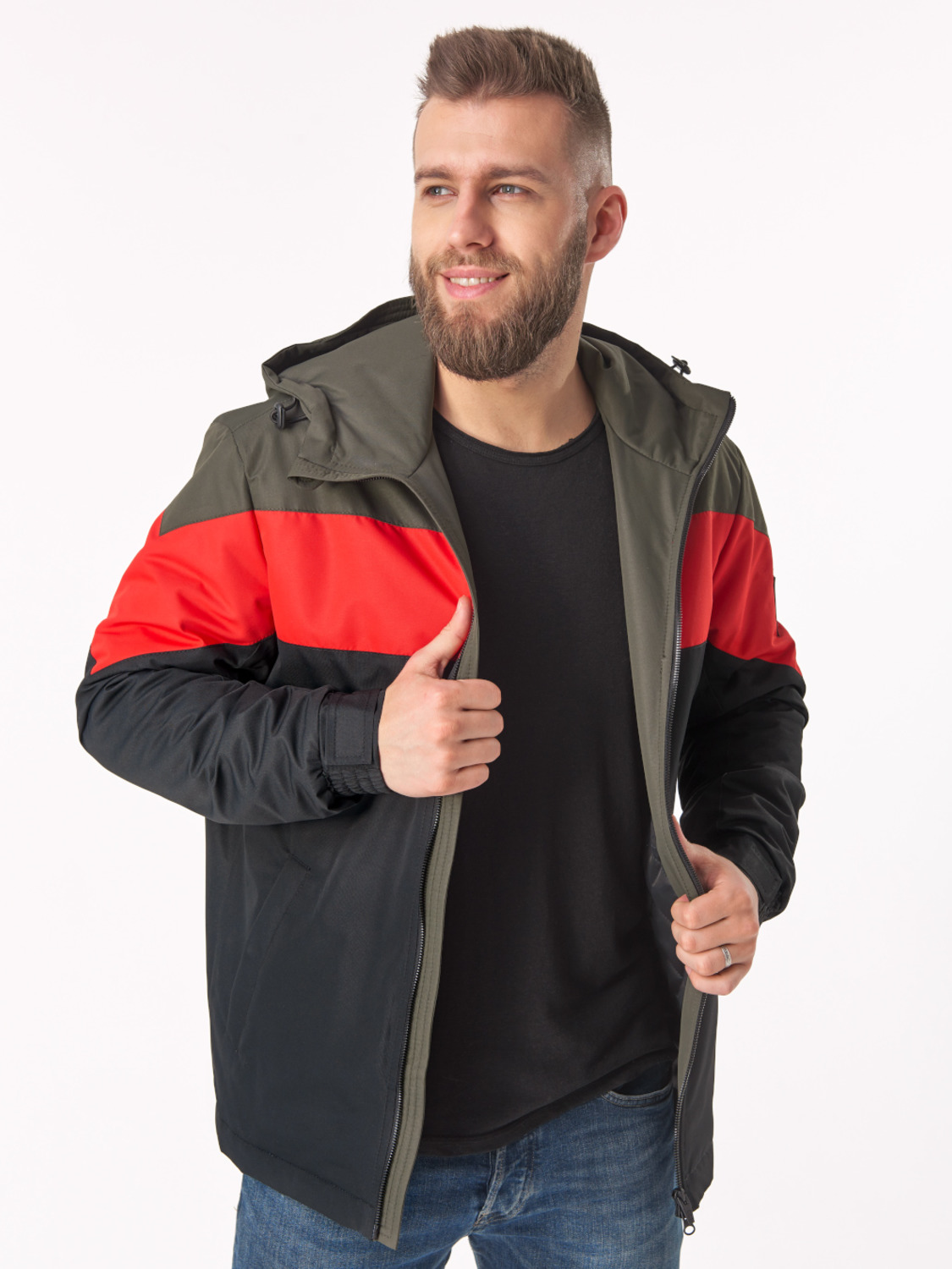 Т3/1 Хакі-червоний-чорний